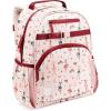 image:imageSimple Modern Medium Disney Toddler Backpack for School Girls and Boys  Kindergarten Elementary Kids Backpack  Fletcher Collection  Kids  15 tall  The Little Mermaid Ariels TreasuresPink Ballerina