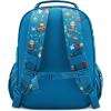 image:imageSimple Modern Medium Disney Toddler Backpack for School Girls and Boys  Kindergarten Elementary Kids Backpack  Fletcher Collection  Kids  15 tall  The Little Mermaid Ariels TreasuresDisney Pixar Mashup on Blue