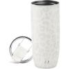 image:imageSimple Modern Travel Coffee Mug Tumbler with Flip Lid  Reusable Insulated Stainless Steel Cold Brew Iced Coffee Cup Thermos  Gifts for Women Men Him Her  Voyager Collection  16oz  Midnight Black  with Flip Lid Reusable Insulated Cold Brew Iced Coffee Cup ThermosPattern Cream Leopard