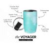 image:imageSimple Modern Travel Coffee Mug Tumbler with Flip Lid  Reusable Insulated Stainless Steel Cold Brew Iced Coffee Cup Thermos  Gifts for Women Men Him Her  Voyager Collection  16oz  Midnight Black  with Flip Lid Reusable Insulated Cold Brew Iced Coffee Cup ThermosPattern Ocean Tide