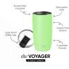 image:imageSimple Modern Travel Coffee Mug Tumbler with Flip Lid  Reusable Insulated Stainless Steel Cold Brew Iced Coffee Cup Thermos  Gifts for Women Men Him Her  Voyager Collection  16oz  Midnight Black  with Flip Lid Reusable Insulated Cold Brew Iced Coffee Cup ThermosBaja