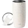 image:imageSimple Modern Travel Coffee Mug Tumbler with Flip Lid  Reusable Insulated Stainless Steel Cold Brew Iced Coffee Cup Thermos  Gifts for Women Men Him Her  Voyager Collection  16oz  Midnight Black  with Flip Lid Reusable Insulated Cold Brew Iced Coffee Cup ThermosPattern Cream Leopard