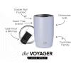 image:imageSimple Modern Travel Coffee Mug Tumbler with Flip Lid  Reusable Insulated Stainless Steel Cold Brew Iced Coffee Cup Thermos  Gifts for Women Men Him Her  Voyager Collection  16oz  Midnight Black  with Flip Lid Reusable Insulated Cold Brew Iced Coffee Cup ThermosDreamscape