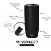 image:imageSimple Modern Travel Coffee Mug Tumbler with Flip Lid  Reusable Insulated Stainless Steel Cold Brew Iced Coffee Cup Thermos  Gifts for Women Men Him Her  Voyager Collection  16oz  Midnight Black  with Flip Lid Reusable Insulated Cold Brew Iced Coffee Cup Thermos Midnight Black
