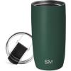 image:imageSimple Modern Travel Coffee Mug Tumbler with Flip Lid  Reusable Insulated Stainless Steel Cold Brew Iced Coffee Cup Thermos  Gifts for Women Men Him Her  Voyager Collection  16oz  Midnight Black  with Flip Lid Reusable Insulated Cold Brew Iced Coffee Cup ThermosForest