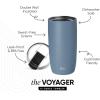 image:imageSimple Modern Travel Coffee Mug Tumbler with Flip Lid  Reusable Insulated Stainless Steel Cold Brew Iced Coffee Cup Thermos  Gifts for Women Men Him Her  Voyager Collection  16oz  Midnight Black  with Flip Lid Reusable Insulated Cold Brew Iced Coffee Cup ThermosBlue Dune