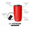 image:imageSimple Modern Travel Coffee Mug Tumbler with Flip Lid  Reusable Insulated Stainless Steel Cold Brew Iced Coffee Cup Thermos  Gifts for Women Men Him Her  Voyager Collection  16oz  Midnight Black  with Flip Lid Reusable Insulated Cold Brew Iced Coffee Cup ThermosSaffron