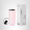 image:imageSimple Modern Travel Coffee Mug Tumbler with Flip Lid  Reusable Insulated Stainless Steel Cold Brew Iced Coffee Cup Thermos  Gifts for Women Men Him Her  Voyager Collection  16oz  Midnight Black  with Flip Lid Reusable Insulated Cold Brew Iced Coffee Cup ThermosBlush