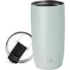 image:imageSimple Modern Travel Coffee Mug Tumbler with Flip Lid  Reusable Insulated Stainless Steel Cold Brew Iced Coffee Cup Thermos  Gifts for Women Men Him Her  Voyager Collection  16oz  Midnight Black  with Flip Lid Reusable Insulated Cold Brew Iced Coffee Cup ThermosSea Glass Sage