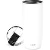 image:imageSimple Modern Travel Coffee Mug Tumbler with Flip Lid  Reusable Insulated Stainless Steel Cold Brew Iced Coffee Cup Thermos  Gifts for Women Men Him Her  Voyager Collection  16oz  Midnight Black  with Flip Lid Reusable Insulated Cold Brew Iced Coffee Cup ThermosWinter White