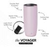 image:imageSimple Modern Travel Coffee Mug Tumbler with Flip Lid  Reusable Insulated Stainless Steel Cold Brew Iced Coffee Cup Thermos  Gifts for Women Men Him Her  Voyager Collection  16oz  Midnight Black  with Flip Lid Reusable Insulated Cold Brew Iced Coffee Cup ThermosLavender Mist