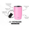 image:imageSimple Modern Travel Coffee Mug Tumbler with Flip Lid  Reusable Insulated Stainless Steel Cold Brew Iced Coffee Cup Thermos  Gifts for Women Men Him Her  Voyager Collection  16oz  Midnight Black  with Flip Lid Reusable Insulated Cold Brew Iced Coffee Cup ThermosDragon Fruit
