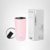 image:imageSimple Modern Travel Coffee Mug Tumbler with Flip Lid  Reusable Insulated Stainless Steel Cold Brew Iced Coffee Cup Thermos  Gifts for Women Men Him Her  Voyager Collection  16oz  Midnight Black  with Flip Lid Reusable Insulated Cold Brew Iced Coffee Cup ThermosBlush