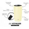 image:imageSimple Modern Travel Coffee Mug Tumbler with Flip Lid  Reusable Insulated Stainless Steel Cold Brew Iced Coffee Cup Thermos  Gifts for Women Men Him Her  Voyager Collection  16oz  Midnight Black  with Flip Lid Reusable Insulated Cold Brew Iced Coffee Cup ThermosButtercup