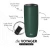 image:imageSimple Modern Travel Coffee Mug Tumbler with Flip Lid  Reusable Insulated Stainless Steel Cold Brew Iced Coffee Cup Thermos  Gifts for Women Men Him Her  Voyager Collection  16oz  Midnight Black  with Flip Lid Reusable Insulated Cold Brew Iced Coffee Cup ThermosForest