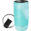 image:imageSimple Modern Travel Coffee Mug Tumbler with Flip Lid  Reusable Insulated Stainless Steel Cold Brew Iced Coffee Cup Thermos  Gifts for Women Men Him Her  Voyager Collection  16oz  Midnight Black  with Flip Lid Reusable Insulated Cold Brew Iced Coffee Cup ThermosPattern Ocean Tide