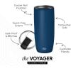 image:imageSimple Modern Travel Coffee Mug Tumbler with Flip Lid  Reusable Insulated Stainless Steel Cold Brew Iced Coffee Cup Thermos  Gifts for Women Men Him Her  Voyager Collection  16oz  Midnight Black  with Flip Lid Reusable Insulated Cold Brew Iced Coffee Cup ThermosSlumberland