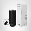 image:imageSimple Modern Travel Coffee Mug Tumbler with Flip Lid  Reusable Insulated Stainless Steel Cold Brew Iced Coffee Cup Thermos  Gifts for Women Men Him Her  Voyager Collection  16oz  Midnight Black  with Flip Lid Reusable Insulated Cold Brew Iced Coffee Cup Thermos Midnight Black