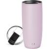 image:imageSimple Modern Travel Coffee Mug Tumbler with Flip Lid  Reusable Insulated Stainless Steel Cold Brew Iced Coffee Cup Thermos  Gifts for Women Men Him Her  Voyager Collection  16oz  Midnight Black  with Flip Lid Reusable Insulated Cold Brew Iced Coffee Cup ThermosLavender Mist