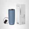 image:imageSimple Modern Travel Coffee Mug Tumbler with Flip Lid  Reusable Insulated Stainless Steel Cold Brew Iced Coffee Cup Thermos  Gifts for Women Men Him Her  Voyager Collection  16oz  Midnight Black  with Flip Lid Reusable Insulated Cold Brew Iced Coffee Cup ThermosBlue Dune