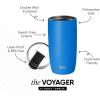image:imageSimple Modern Travel Coffee Mug Tumbler with Flip Lid  Reusable Insulated Stainless Steel Cold Brew Iced Coffee Cup Thermos  Gifts for Women Men Him Her  Voyager Collection  16oz  Midnight Black  with Flip Lid Reusable Insulated Cold Brew Iced Coffee Cup ThermosSupersonic Blue