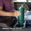 image:imageSimple Modern Trek Pivot  40oz Flip Straw Tumbler with Handle  Water Bottle amp Boot  Interchangeable Straw amp Chug Lids  Insulated Stainless Steel Jug  Gym Sports Outdoors  Sea Glass SageButtercup