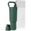 image:imageSimple Modern Trek Pivot  40oz Flip Straw Tumbler with Handle  Water Bottle amp Boot  Interchangeable Straw amp Chug Lids  Insulated Stainless Steel Jug  Gym Sports Outdoors  Sea Glass SageForest
