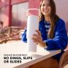 image:imageSimple Modern Trek Pivot  40oz Flip Straw Tumbler with Handle  Water Bottle amp Boot  Interchangeable Straw amp Chug Lids  Insulated Stainless Steel Jug  Gym Sports Outdoors  Sea Glass SagePattern Blush Tie Dye