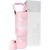 image:imageSimple Modern Trek Pivot  40oz Flip Straw Tumbler with Handle  Water Bottle amp Boot  Interchangeable Straw amp Chug Lids  Insulated Stainless Steel Jug  Gym Sports Outdoors  Sea Glass SagePattern Blush Tie Dye