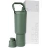 image:imageSimple Modern Trek Pivot  40oz Flip Straw Tumbler with Handle  Water Bottle amp Boot  Interchangeable Straw amp Chug Lids  Insulated Stainless Steel Jug  Gym Sports Outdoors  Sea Glass SageOlive Grove