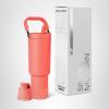 image:imageSimple Modern Trek Pivot  40oz Flip Straw Tumbler with Handle  Water Bottle amp Boot  Interchangeable Straw amp Chug Lids  Insulated Stainless Steel Jug  Gym Sports Outdoors  Sea Glass SageHonolulu