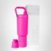 image:imageSimple Modern Trek Pivot  40oz Flip Straw Tumbler with Handle  Water Bottle amp Boot  Interchangeable Straw amp Chug Lids  Insulated Stainless Steel Jug  Gym Sports Outdoors  Sea Glass SageRaspberry Vibes