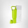 image:imageSimple Modern Trek Pivot  40oz Flip Straw Tumbler with Handle  Water Bottle amp Boot  Interchangeable Straw amp Chug Lids  Insulated Stainless Steel Jug  Gym Sports Outdoors  Sea Glass SageGreen Apple