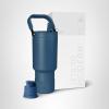 image:imageSimple Modern Trek Pivot  40oz Flip Straw Tumbler with Handle  Water Bottle amp Boot  Interchangeable Straw amp Chug Lids  Insulated Stainless Steel Jug  Gym Sports Outdoors  Sea Glass SageSlumberland