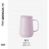 image:imageSimple Modern Voyager Signature Mug  Travel Coffee Tumbler with 360 Lid and Handle  CeramicLined Insulated Stainless Steel Iced Cold Brew Cup  12oz ForestLavender Mist
