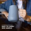 image:imageSimple Modern Voyager Signature Mug  Travel Coffee Tumbler with 360 Lid and Handle  CeramicLined Insulated Stainless Steel Iced Cold Brew Cup  12oz ForestLavender Mist