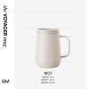image:imageSimple Modern Voyager Signature Mug  Travel Coffee Tumbler with 360 Lid and Handle  CeramicLined Insulated Stainless Steel Iced Cold Brew Cup  12oz ForestAlmond Birch