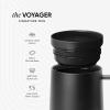 image:imageSimple Modern Voyager Signature Mug  Travel Coffee Tumbler with 360 Lid and Handle  CeramicLined Insulated Stainless Steel Iced Cold Brew Cup  12oz ForestSea Glass Sage