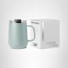 image:imageSimple Modern Voyager Signature Mug  Travel Coffee Tumbler with 360 Lid and Handle  CeramicLined Insulated Stainless Steel Iced Cold Brew Cup  12oz ForestSea Glass Sage