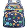 image:imageSimple Modern Medium Disney Toddler Backpack for School Girls and Boys  Kindergarten Elementary Kids Backpack  Fletcher Collection  Kids  15 tall  The Little Mermaid Ariels TreasuresOuter Space