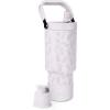 image:imageSimple Modern Trek Pivot  40oz Flip Straw Tumbler with Handle  Water Bottle amp Boot  Interchangeable Straw amp Chug Lids  Insulated Stainless Steel Jug  Gym Sports Outdoors  Sea Glass SagePattern Easter Bunnies