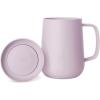image:imageSimple Modern Voyager Signature Mug  Travel Coffee Tumbler with 360 Lid and Handle  CeramicLined Insulated Stainless Steel Iced Cold Brew Cup  12oz ForestLavender Mist