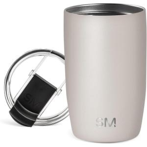 image:imageSimple Modern Travel Coffee Mug Tumbler with Flip Lid  Reusable Insulated Stainless Steel Cold Brew Iced Coffee Cup Thermos  Gifts for Women Men Him Her  Voyager Collection  16oz  Midnight Black  with Flip Lid Reusable Insulated Cold Brew Iced Coffee Cup ThermosAlmond Birch