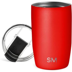 image:imageSimple Modern Travel Coffee Mug Tumbler with Flip Lid  Reusable Insulated Stainless Steel Cold Brew Iced Coffee Cup Thermos  Gifts for Women Men Him Her  Voyager Collection  16oz  Midnight Black  with Flip Lid Reusable Insulated Cold Brew Iced Coffee Cup ThermosSaffron