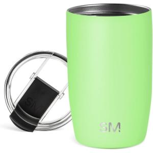 image:imageSimple Modern Travel Coffee Mug Tumbler with Flip Lid  Reusable Insulated Stainless Steel Cold Brew Iced Coffee Cup Thermos  Gifts for Women Men Him Her  Voyager Collection  16oz  Midnight Black  with Flip Lid Reusable Insulated Cold Brew Iced Coffee Cup ThermosBaja