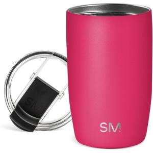 image:imageSimple Modern Travel Coffee Mug Tumbler with Flip Lid  Reusable Insulated Stainless Steel Cold Brew Iced Coffee Cup Thermos  Gifts for Women Men Him Her  Voyager Collection  16oz  Midnight Black  with Flip Lid Reusable Insulated Cold Brew Iced Coffee Cup ThermosBerry Twist