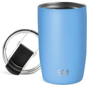 image:imageSimple Modern Travel Coffee Mug Tumbler with Flip Lid  Reusable Insulated Stainless Steel Cold Brew Iced Coffee Cup Thermos  Gifts for Women Men Him Her  Voyager Collection  16oz  Midnight Black  with Flip Lid Reusable Insulated Cold Brew Iced Coffee Cup ThermosSnow Day
