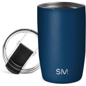 image:imageSimple Modern Travel Coffee Mug Tumbler with Flip Lid  Reusable Insulated Stainless Steel Cold Brew Iced Coffee Cup Thermos  Gifts for Women Men Him Her  Voyager Collection  16oz  Midnight Black  with Flip Lid Reusable Insulated Cold Brew Iced Coffee Cup ThermosSlumberland