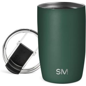 image:imageSimple Modern Travel Coffee Mug Tumbler with Flip Lid  Reusable Insulated Stainless Steel Cold Brew Iced Coffee Cup Thermos  Gifts for Women Men Him Her  Voyager Collection  16oz  Midnight Black  with Flip Lid Reusable Insulated Cold Brew Iced Coffee Cup ThermosForest