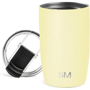 image:imageSimple Modern Travel Coffee Mug Tumbler with Flip Lid  Reusable Insulated Stainless Steel Cold Brew Iced Coffee Cup Thermos  Gifts for Women Men Him Her  Voyager Collection  16oz  Midnight Black  with Flip Lid Reusable Insulated Cold Brew Iced Coffee Cup ThermosButtercup